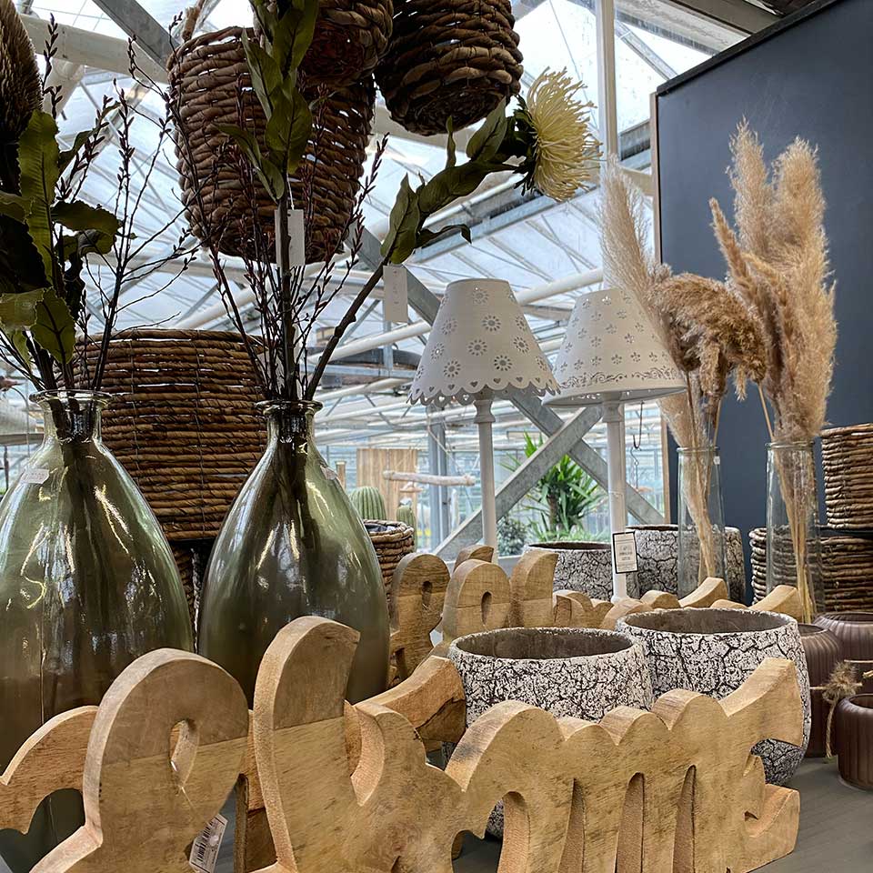 Blumenhaus Schlieker Lügde, Bild mit Wohnaccessoires und Dekoartikeln